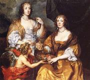 Anthony Van Dyck Lady Elizabeth Thimbelby and Dorothy,Viscountess Andover Spain oil painting artist